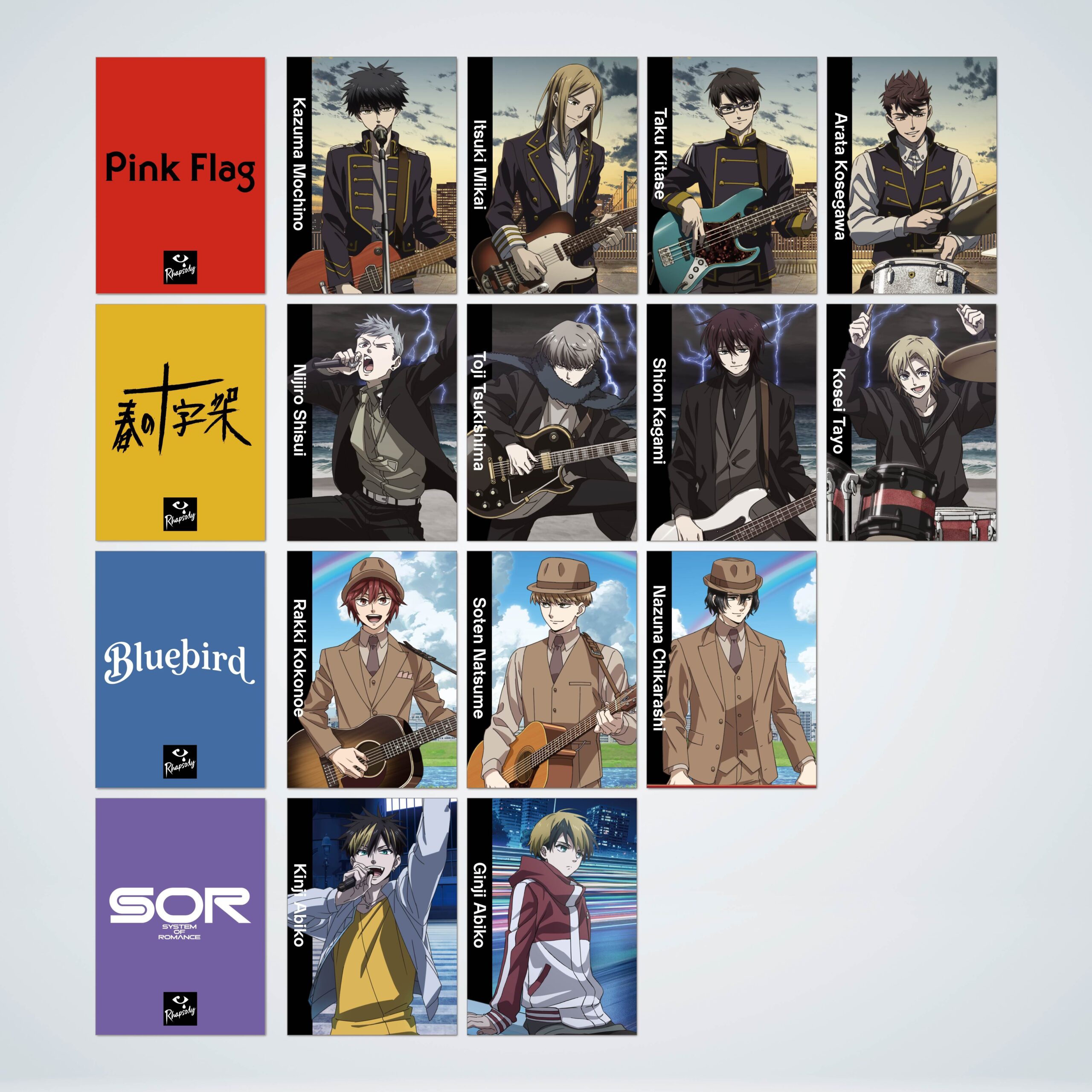4月8日(土)「ラプソディ ショーケースライブ Vol.10」にて、新グッズを 